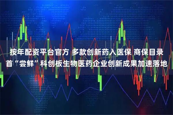 按年配资平台官方 多款创新药入医保 商保目录首“尝鲜”科创板生物医药企业创新成果加速落地